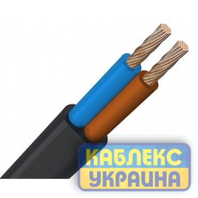 Кабель ВВГпнг 2 x 1.5 мм² 1 м КАБЛЕКС