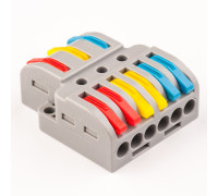 Клема-розгалужувач двостороння 3/6 СМК-836