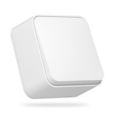 Выключатель одноклавишный наружный белый VIDEX BINERA