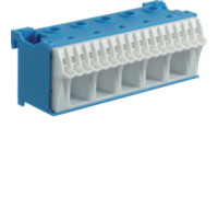 Блок N-клему 5x16мм+17x4мм² ширина 90мм Hager QiuckConnect KN22N