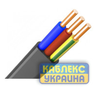 Кабель силовий ВВГ-П Кабель ВВГпнгд 3 х 4.0 мм? 1 м КАБЛЕКС KU30040WнгдР