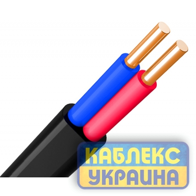 Кабель ВВГнг-LS П 2х1,5 1м KUc13-3215 КАБЛЕКС