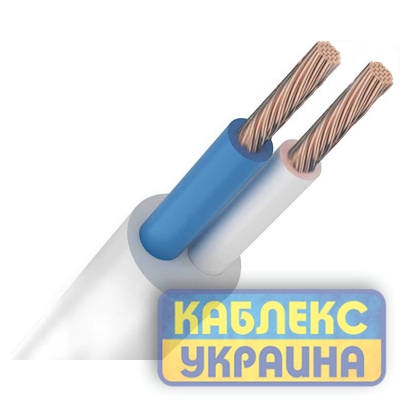 Провід ПВС 2x1.0 мм² 1м KUc31-121 КАБЛЕКС