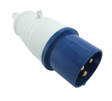 Вилка переносна 013 16А 220В 2Р+Е IP44