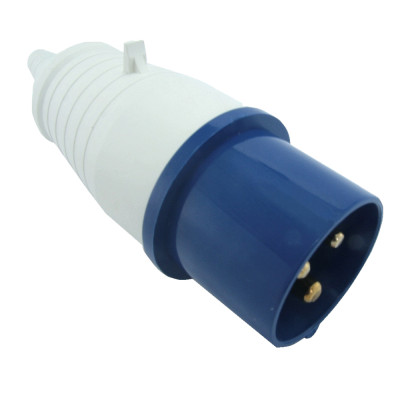 Вилка переносна 013 16А 220В 2Р+Е IP44