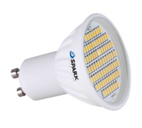 Светодиодная лампа LED Ceramics 82 SMD JDR 4W GU10 220V 6000K SPARK