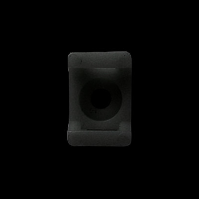 Майданчик під гвинт для стяжки кабельної чорна 9,4х15,2 (100шт) TAKEL 502255