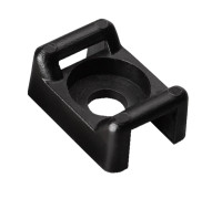 Майданчик під гвинт для стяжки кабельної чорна 9,4х15,2 (100шт) TAKEL 502255