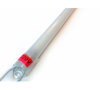Светодиодная линейка 30см 220V (4000-4500K) smd 3014 64 светодиода матовый