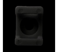 Площадка под стяжку до 8мм (22x1.5 H-10мм Ø отв. 5мм) черная 100шт.