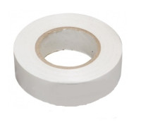 Ізоляційна стрічка ПВХ 19мм х 0.13мм х 25м (біла) GISelt