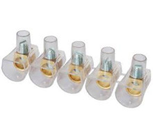 Кінцевий клеммник 5х1/16 прозрачний 502984