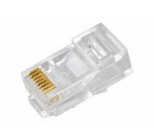 Джек компьютерный RJ 45 (8p8c) без экрана тип витой пары UTP CAT5е