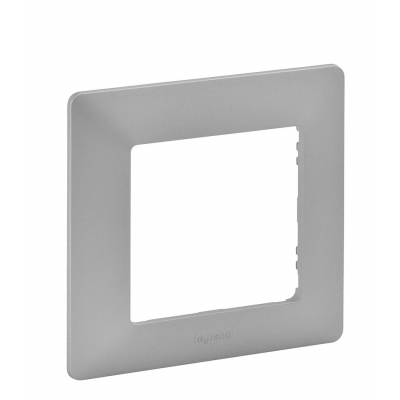 Рамка однопостовая алюминий Valena Life LEGRAND