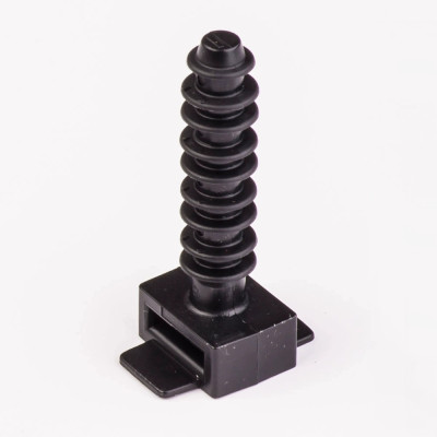 Площадка с дюбелем для стяжки кабельной CTH1-10 черная(100шт) Takel