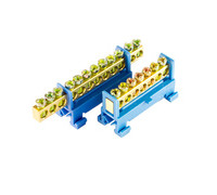 Шина нульова на Din-рейку 12 отв 502892с