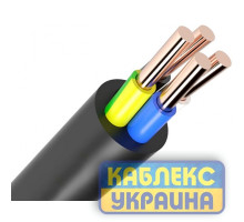 Кабель ВВГнг 4 х 2.5 мм² 1 м KUc11-242.5 КАБЛЕКС