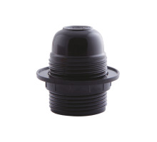 Патрон Е27 люстровый  VT269 бакелит черный VITO