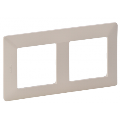 Рамка двухпостовая слоновая кость Valena Life LEGRAND