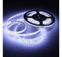 Светодиодная лента LED 9.6W/m 3528-120 IP65 W белый герметична 1м