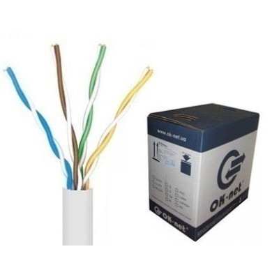 Кабель витая пара КПВЭ-ВП(100) 4х2х0,48 (FTP-cat 5е-SL) ок 1м