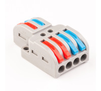 Клема-розгалужувач двостороння 2/4 СМК-824