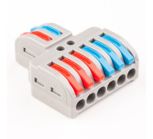 Клема-розгалужувач двостороння 2/6 СМК-826