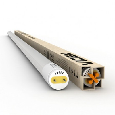 Лампа LED T8b 18W 1.2M 4100K 220V матовая VIDEX