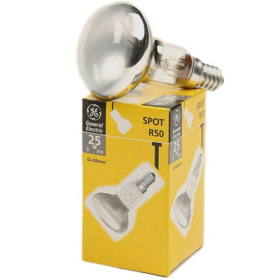Лампа рефлекторная R50 25W E14 230V GE Угорщина