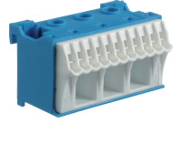 Блок N-клема 3x16мм2+11x4мм2 ширина 60мм Hager QiuckConnect KN14N