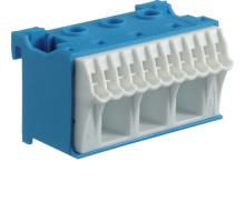 Блок N-клему 3x16мм2+11x4мм2 ширина 60мм Hager QiuckConnect KN14N