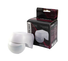 Датчик движения VELMAX V-IMS-12, AC220, кут 180(ST-11)