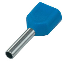 Наконечник трубчатый 1.5/8 мм для 2х проводов (упаковка 100 шт.) Takel