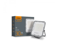 Прожектор LED 30W 5000K 220V 3900L  Gray VIDEX PREMIUM 