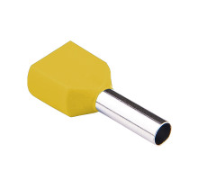 Наконечник втулочный с изоляцией для 2х проводов TE 6/14 (100 шт)