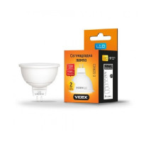 Лампа LED MR16e 6W GU5.3 3000K 220V VIDEX