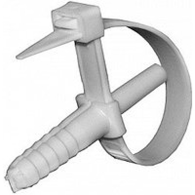 Хомут з дюбелем швидкого монтажу fi 8-130