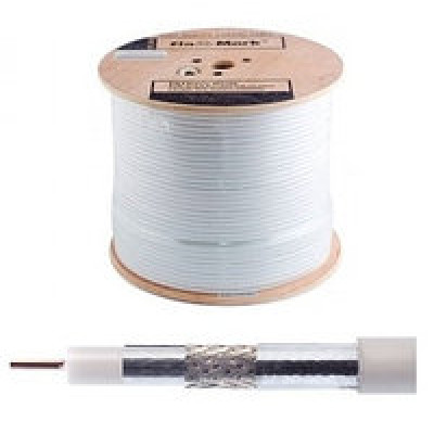 Кабель TV FinMark 690 СU white 305м - 1 бухта (медь центральная жила)
