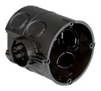 Коробка монтажна для суцільних стін глибока d60 (набірна) 1555-04 Kaiser