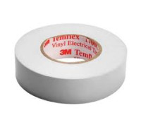 Ізоляційна стрічка Temflex 1300 ПВХ 20м*19мм*0,13мм 3М біла