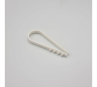 Дюбель ялинка (кругла) 19х25мм біла 50шт. 512529 Takel