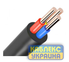 Кабель ВВГНГ-LS 3 х 4.0, 1 м KUc11-334 КАБЛЕКС
