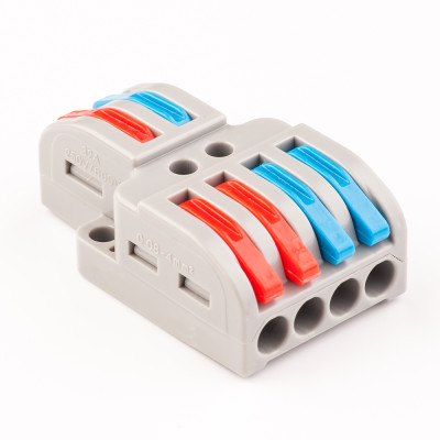 Клема-розгалужувач двостороння 2/4 СМК-824