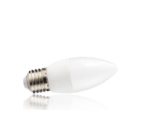 Лампа светодиодная LED свеча матовая BASIS C37 5.5W E27 4000K VitoONE