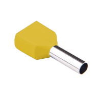 Наконечник втулковий з ізоляцією 2провіда TE 6/14 (100 шт) 500720 Takel