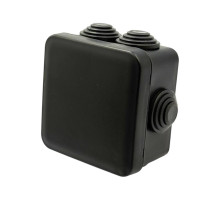 Коробка розподільча ІР55 85х85х40 чорна NX1144 NEOMAX