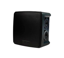 Коробка розподільча 88х88х52 чорна IP54 B1102024 СКІМ