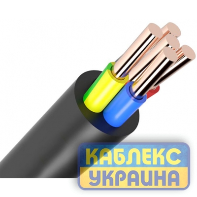 Кабель ВВГ нг-LS 5x6,0 1 м KUc11-356 КАБЛЕКС