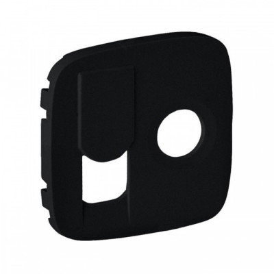 Лицевая панель розетки TV+RJ45 антрацит Valena Allure LEGRAND