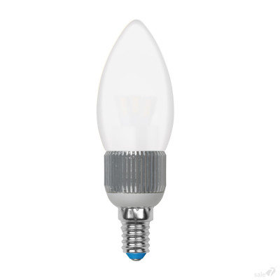 Лампа светодиодная LED свеча матовая C37 8W E14 4000K VitoONE